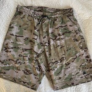 Men's Athletic Camo Shorts